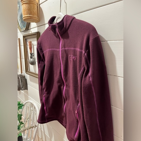 📍 Mountain Hardwear Pink Full-Zip Fleece Jacket – Women’s XL - Picture 6 of 8